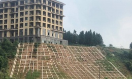 廣西西溪溫泉度假村邊坡支護項目